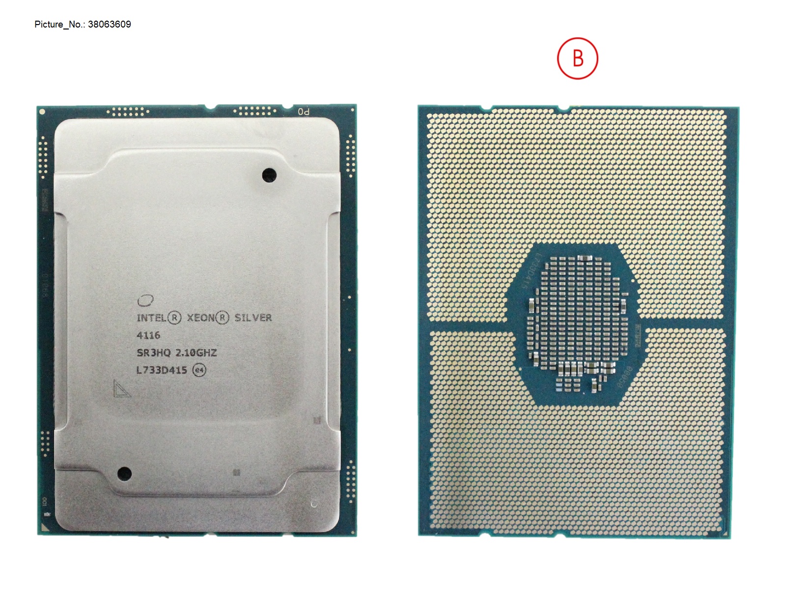 CPU XEON SILVER 4116 2,1GHZ 85W