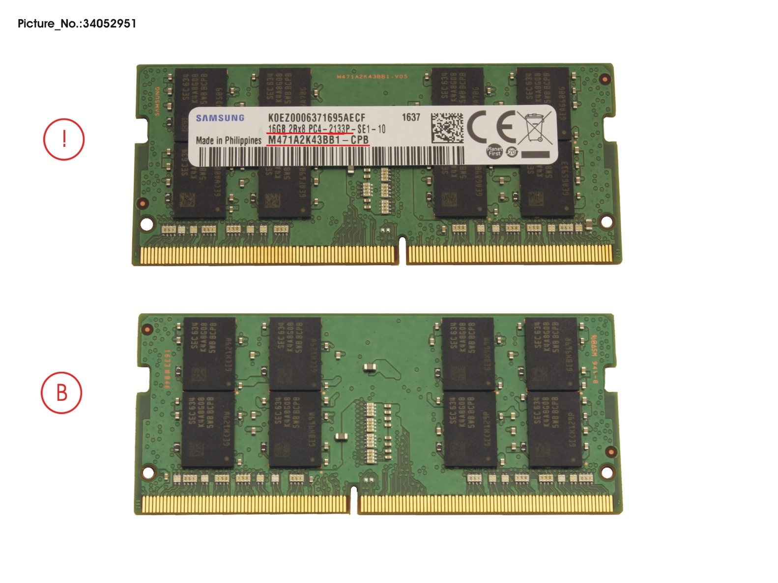 MEMORY 16GB DDR4-2133