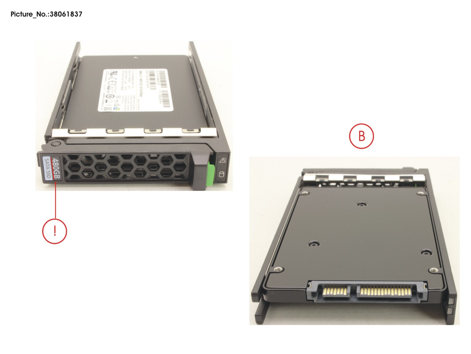 SSD SATA 6G 480GB MIXED-USE 2.5 H-P EP