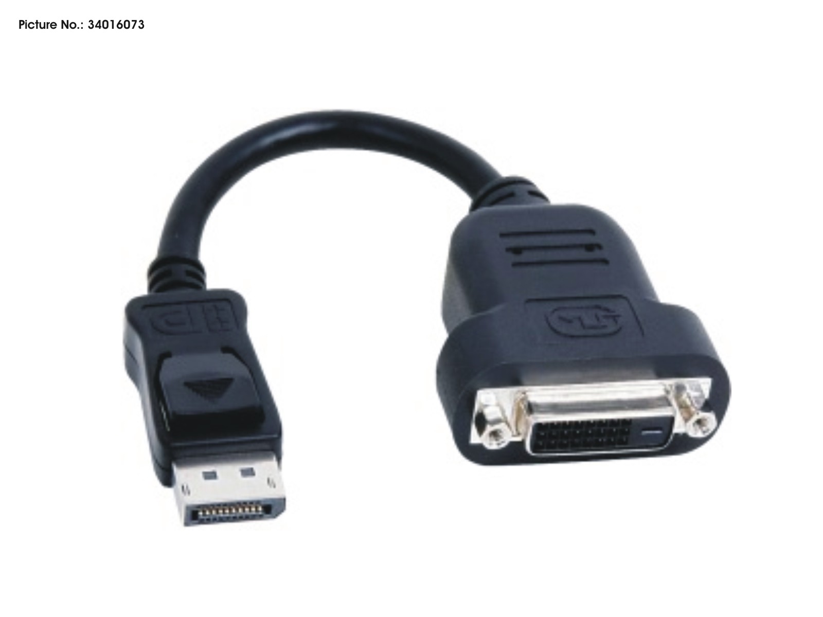 FUJITSU CABLE ADAPTER DISPLAY PORT-DVI