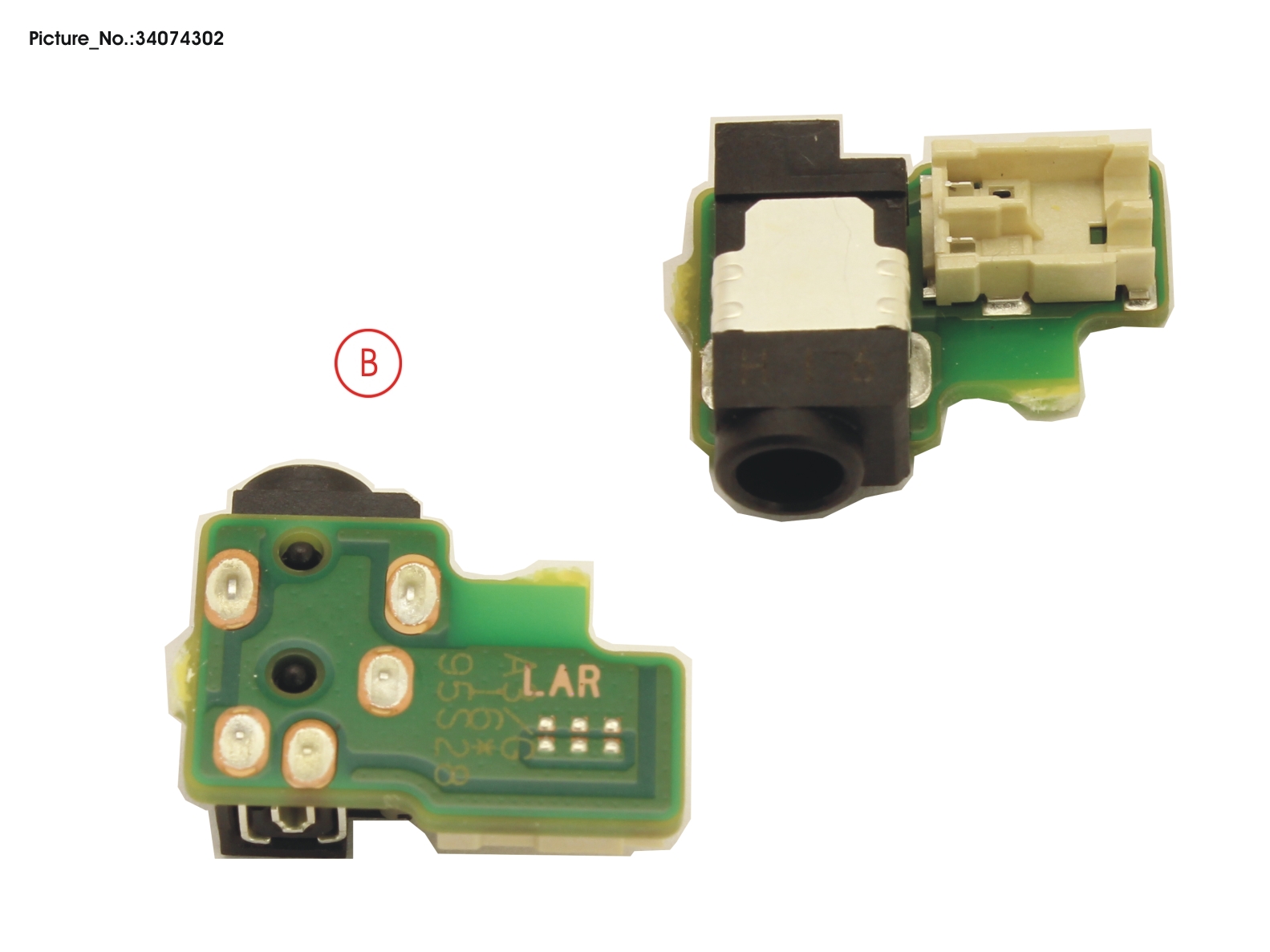 SUB BOARD, DC/IN CONNECTOR