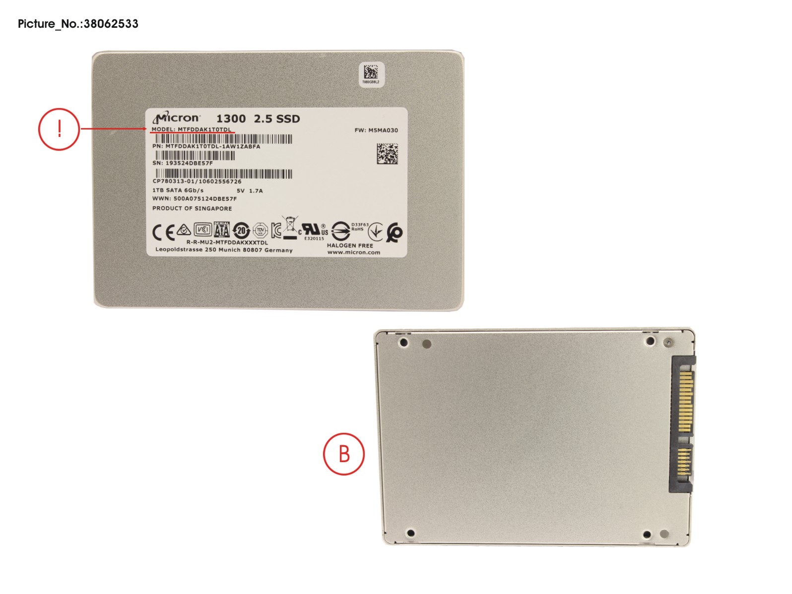 SSD S3 1TB 2.5 SATA (7MM) SSD S3 1TB 2.5 SATA (7MM)