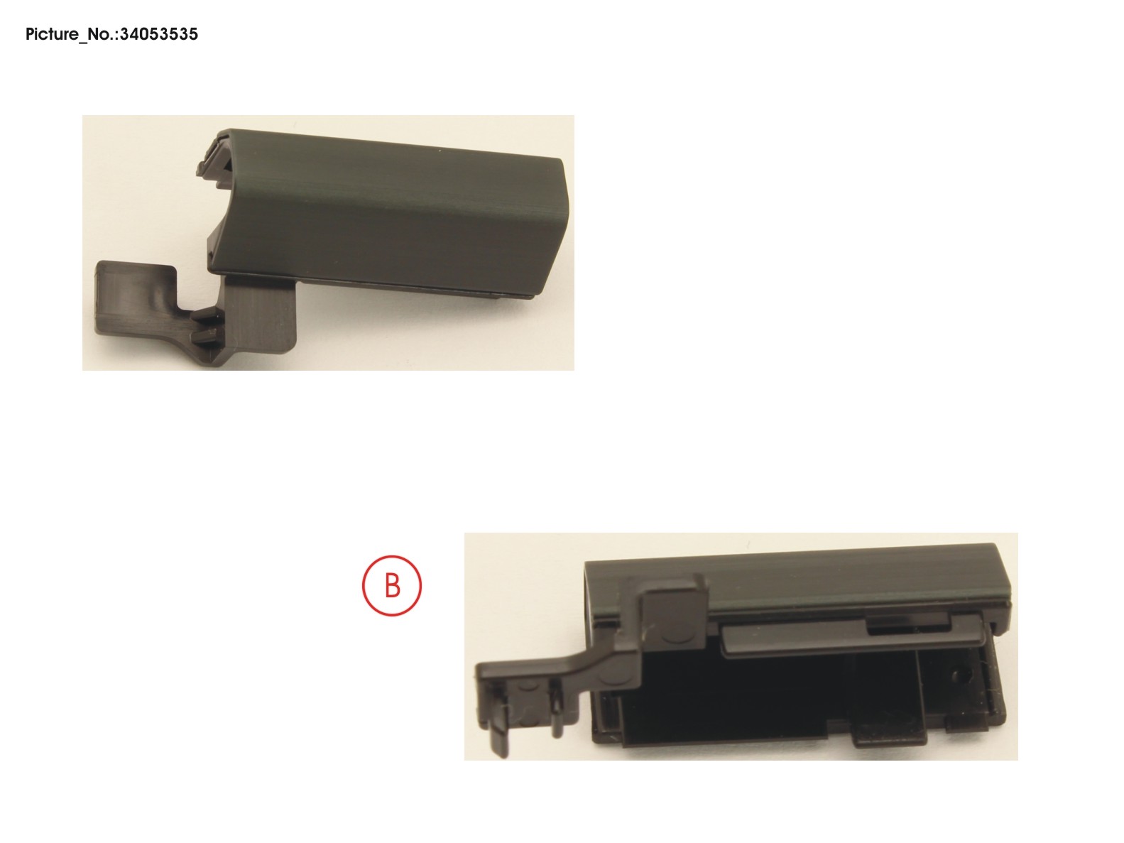 HINGE COVER, LEFT HINGE COVER, LEFT