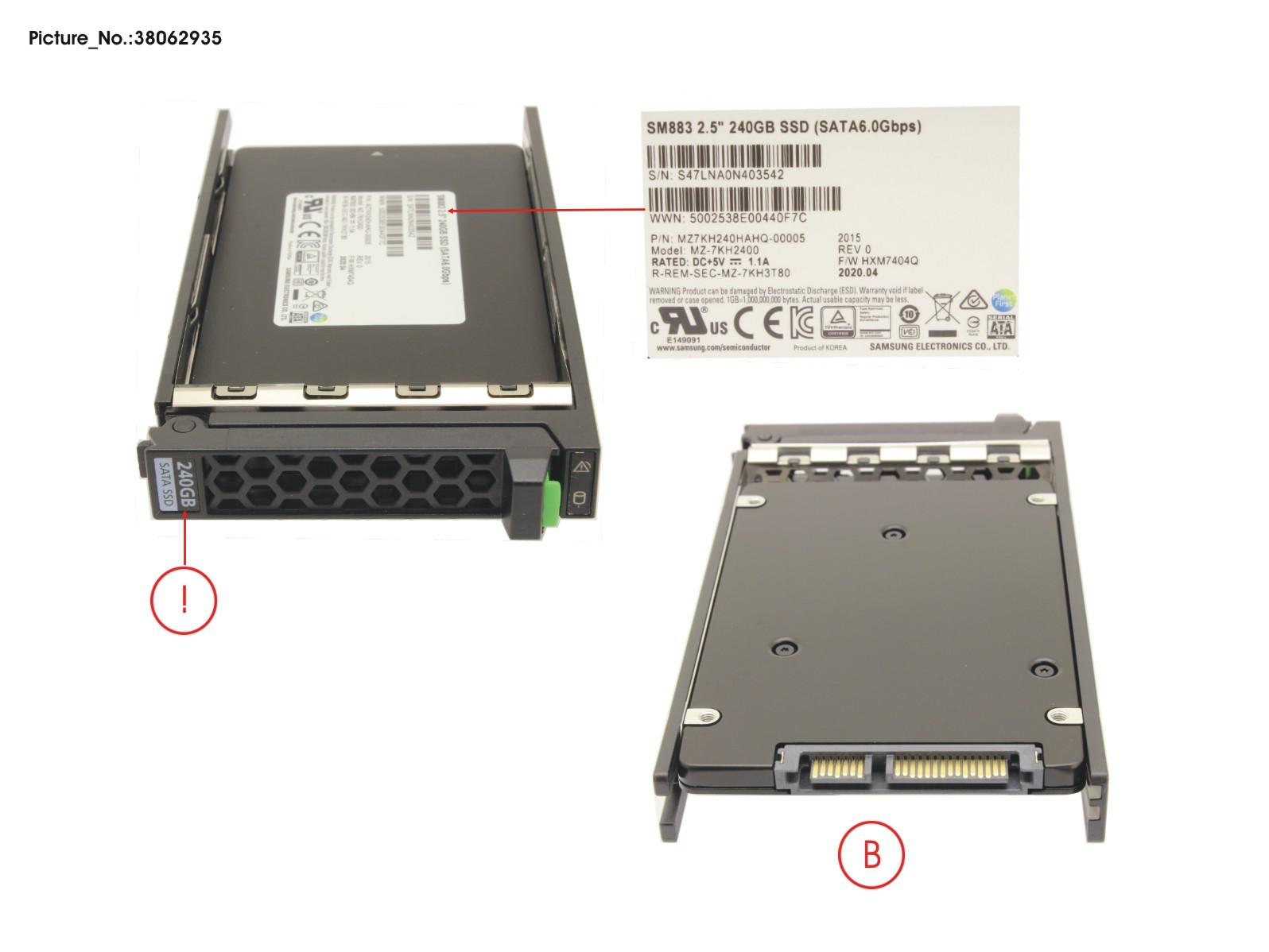 FUJITSU SSD SATA 6G 240GB MIXED-USE 2.5  H-P EP FUJITSU SSD SATA 6G 240GB MIXED-USE 2.5  H-P EP