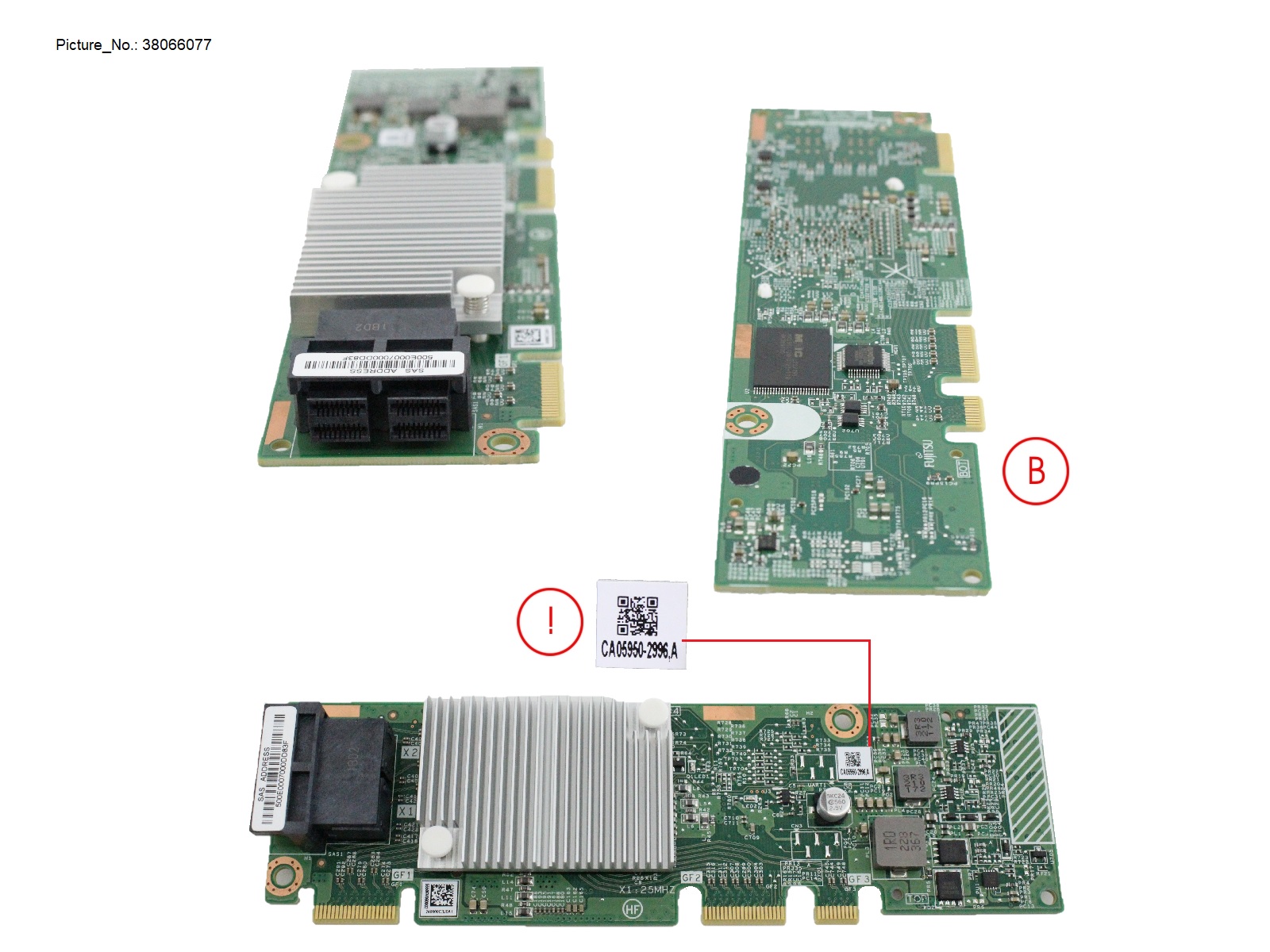 SAS EXPANDER BOARD B (not for Nutanix)