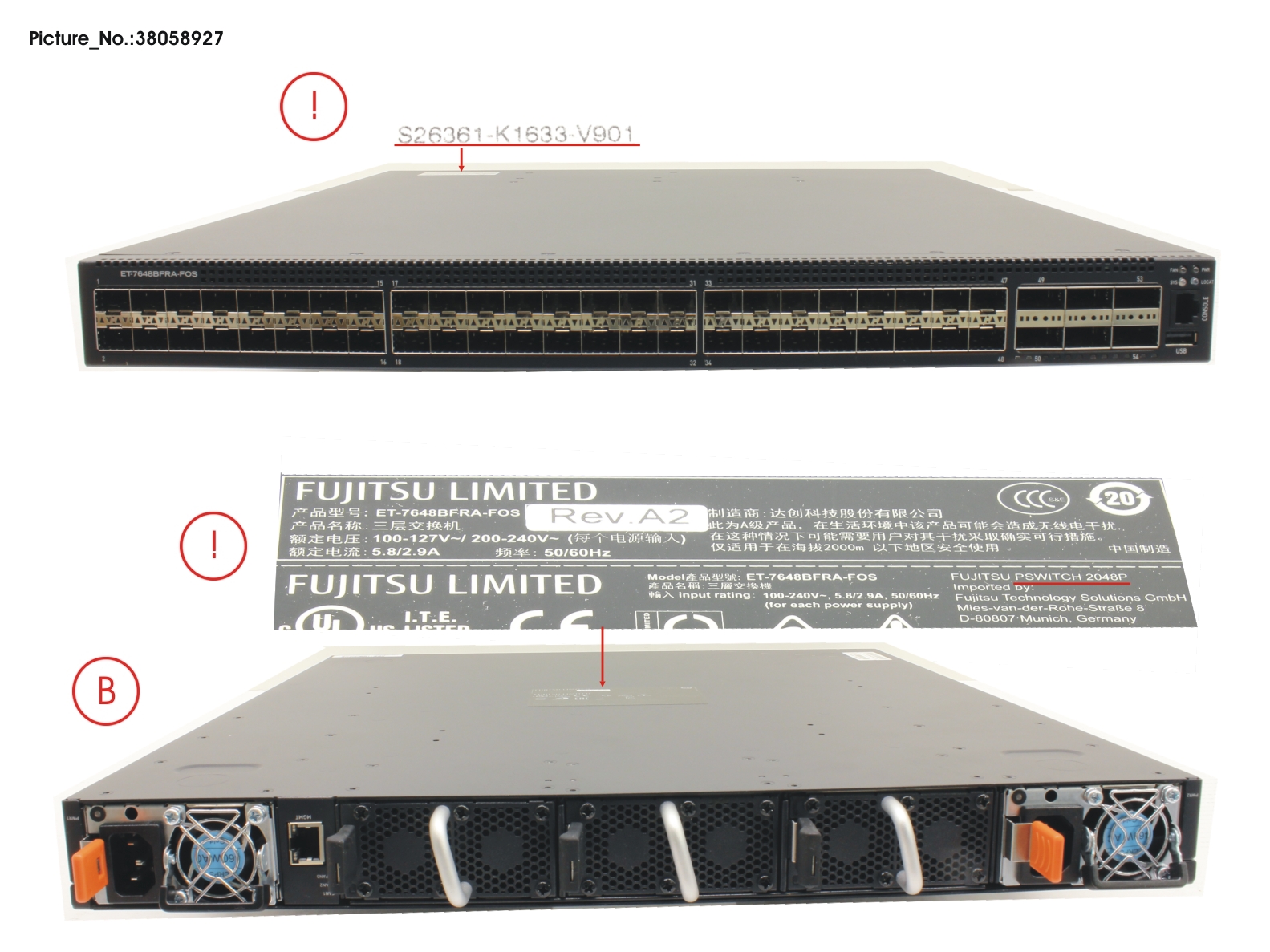 PSWITCH 2048P SPARE PSWITCH 2048P SPARE