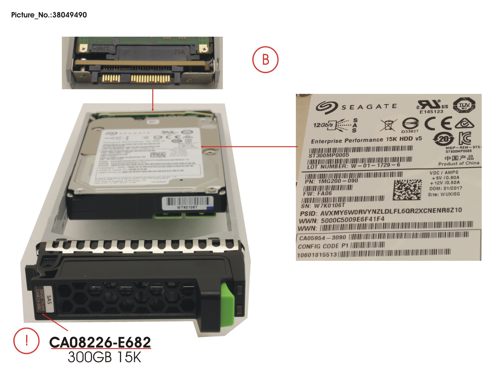 DX S4 HD DRIVE 2.5  300GB 15K