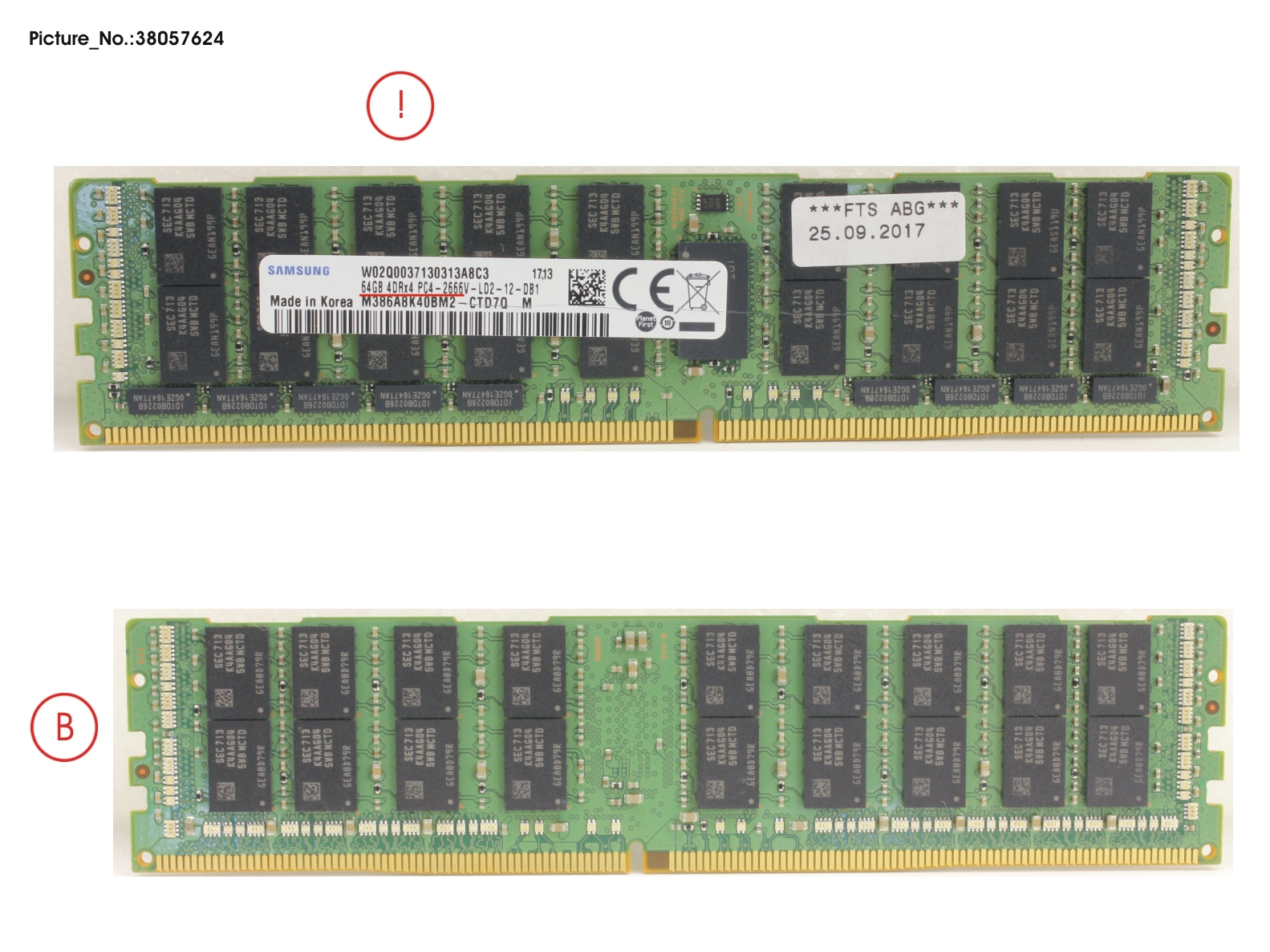 64GB (1X64GB) 4RX4 DDR4-2666 LR ECC