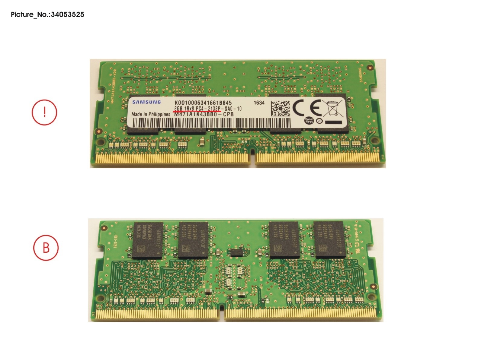 MEMORY 8GB DDR4-2133
