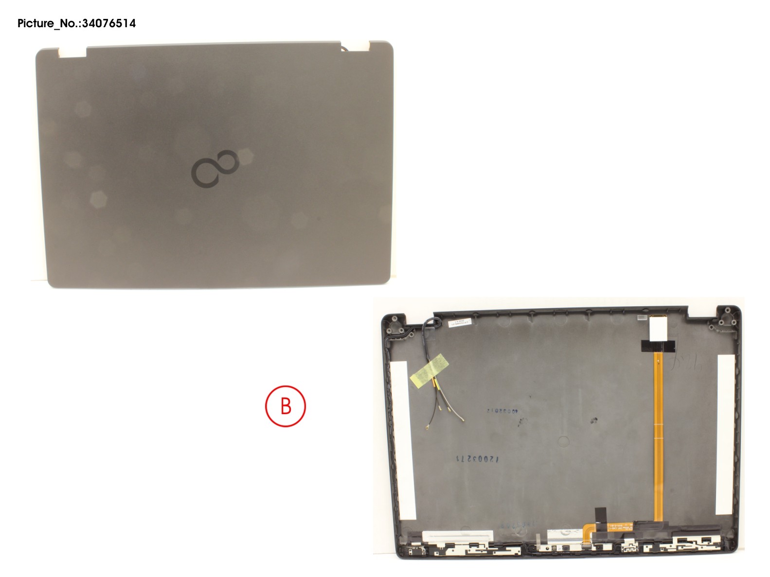 LCD BACK COVER ASSY