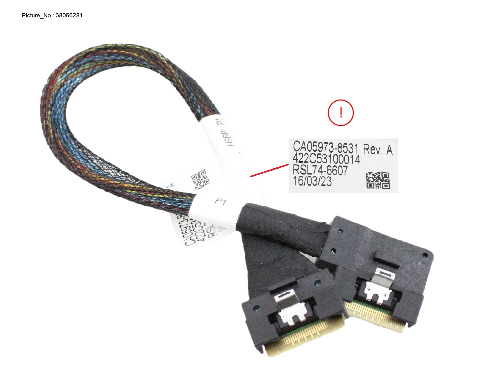 RX4770M7 SAS EXP TO HSBP1 CABLE