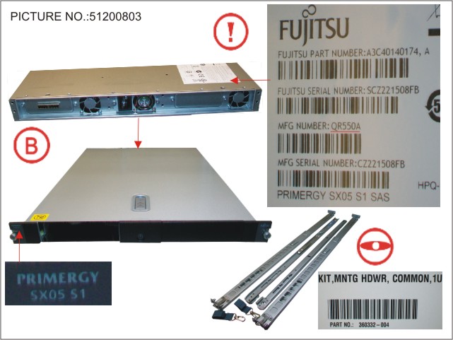 RACK ENCLOSURE FOR 2 SAS BACKUP DRIVE