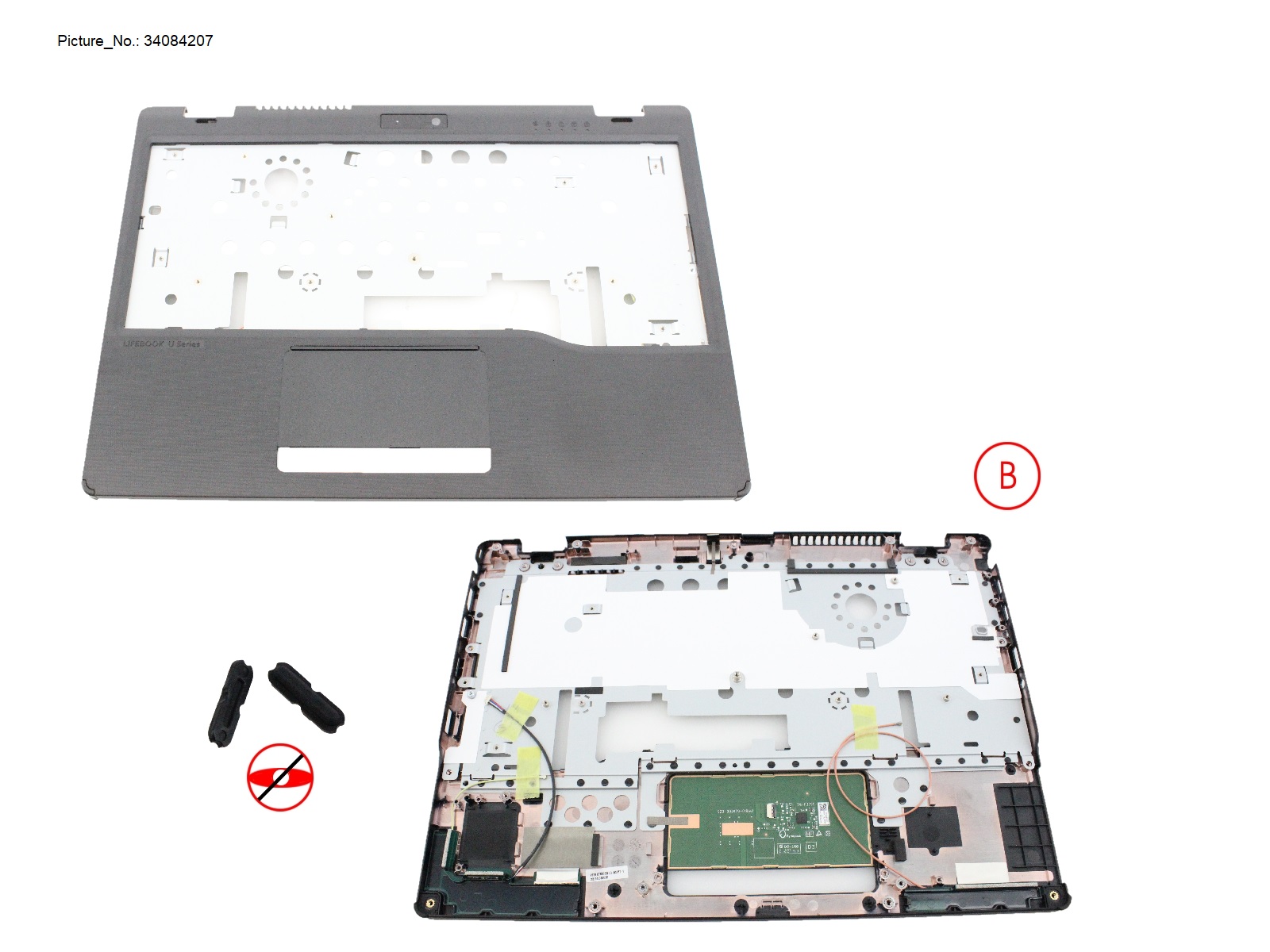 UPPER ASSY FOR REAR CAMERA