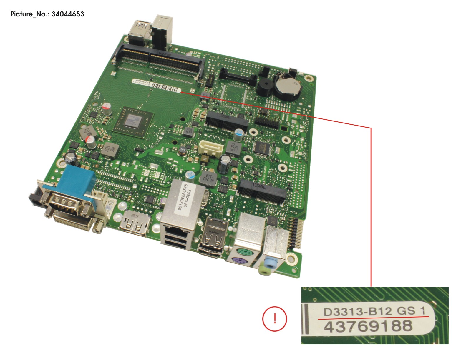 MAINBOARD MINI ITX FUTRO