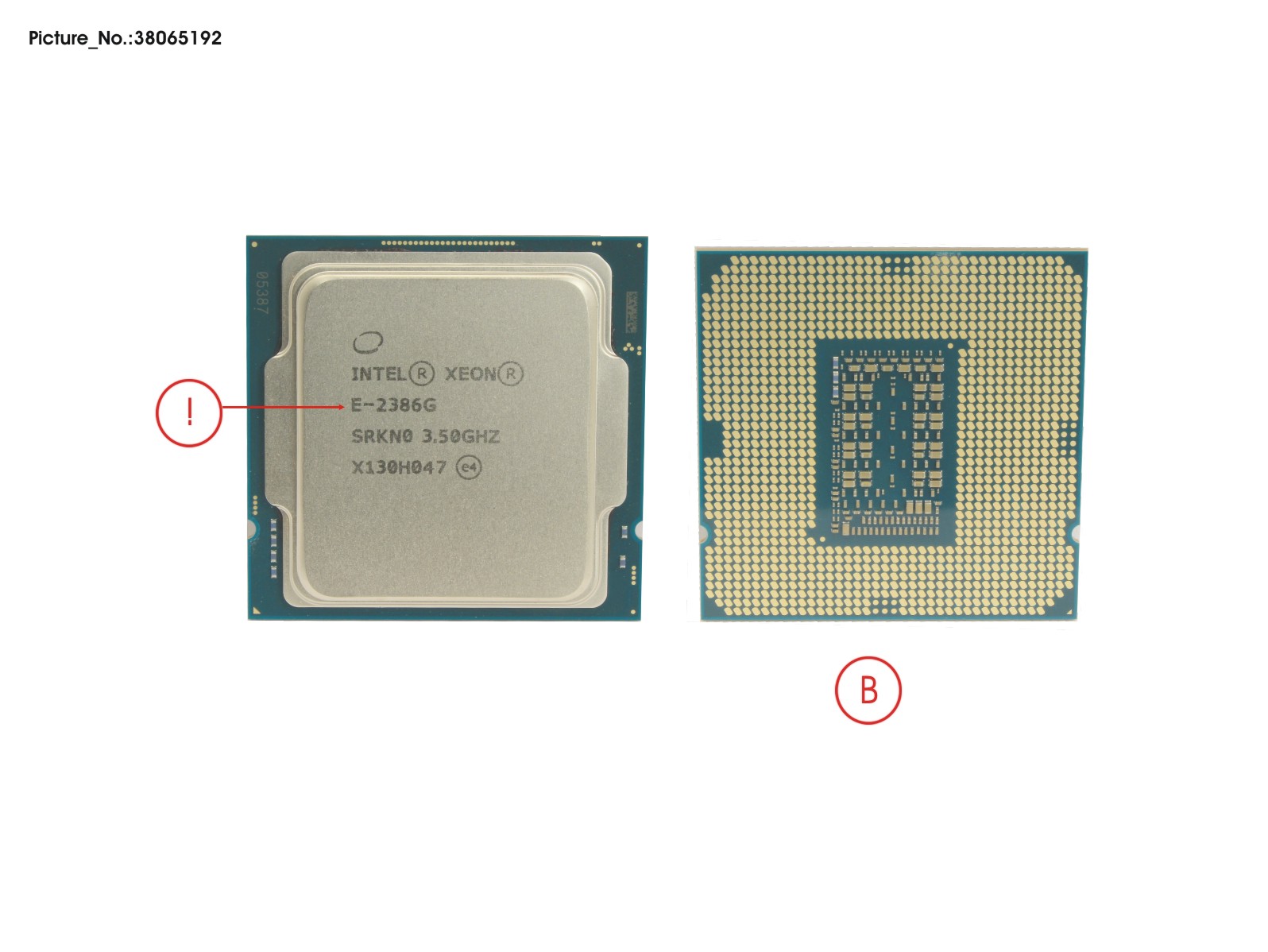 CPU XEON E-2386G