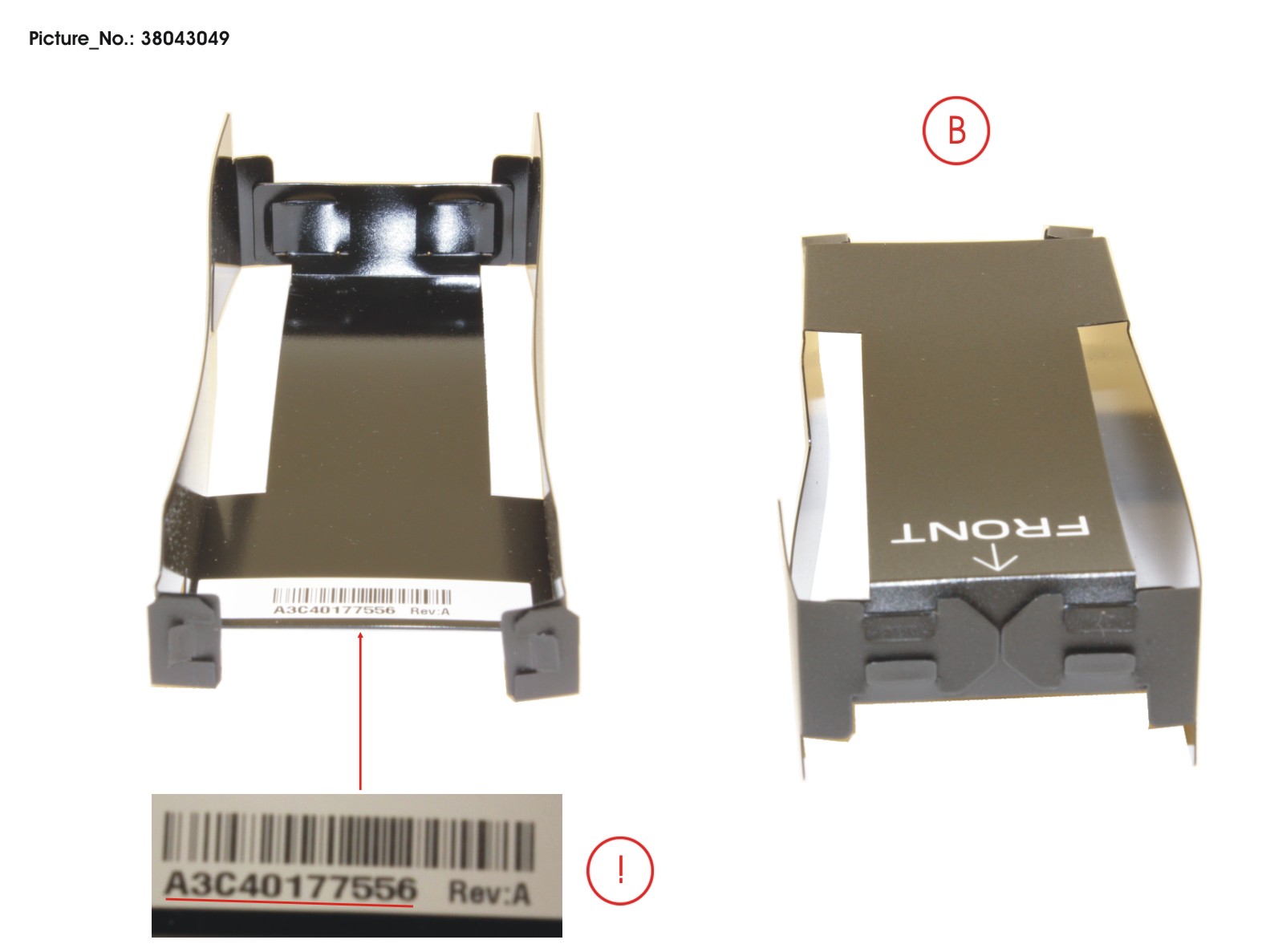 6-DIMM WIDE AIR DUCT LEFT&RIGHT