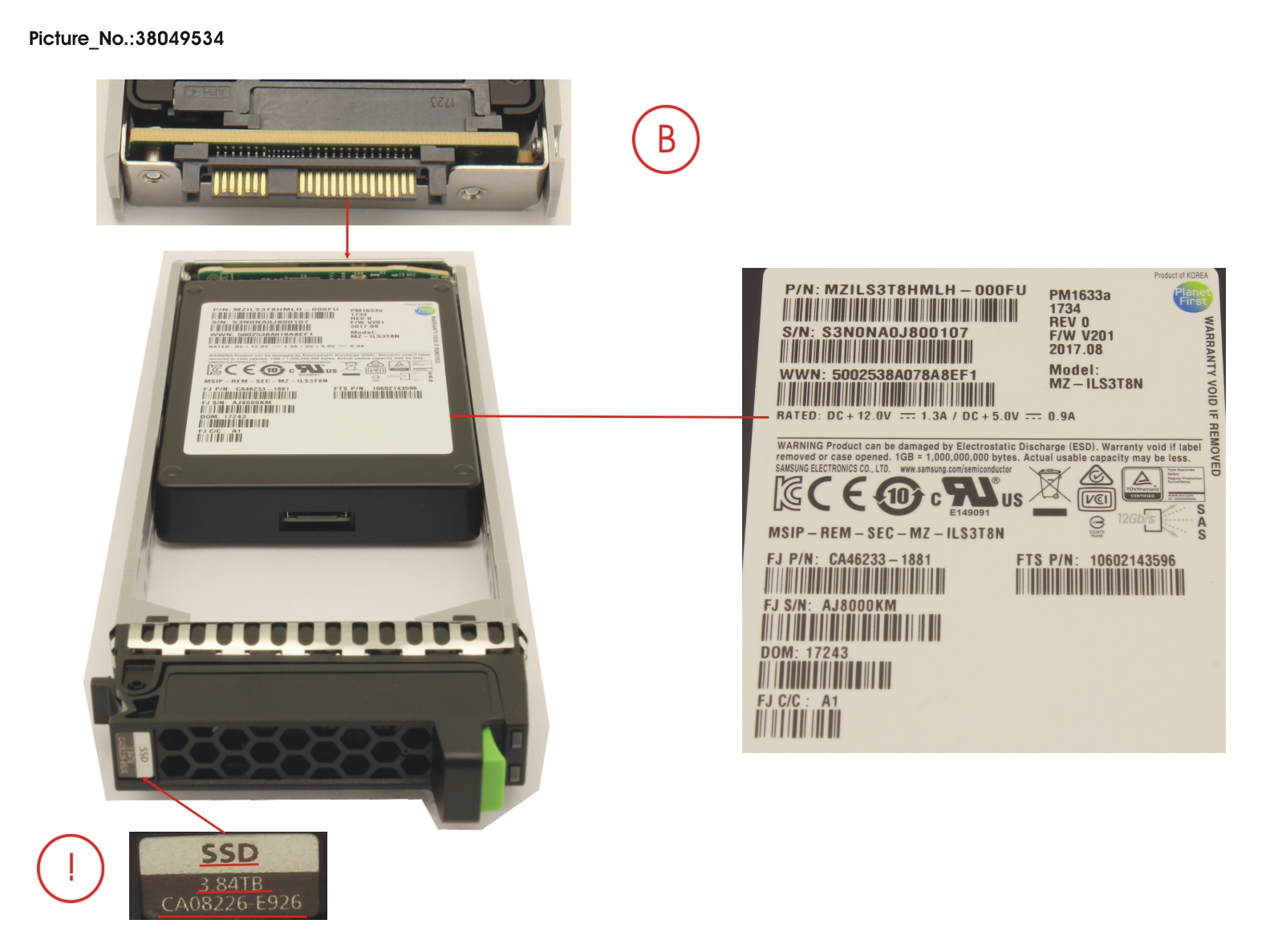 DX S4 MLC SSD SAS 2.5 3.84TB 12G DX S4 MLC SSD SAS 2.5 3.84TB 12G