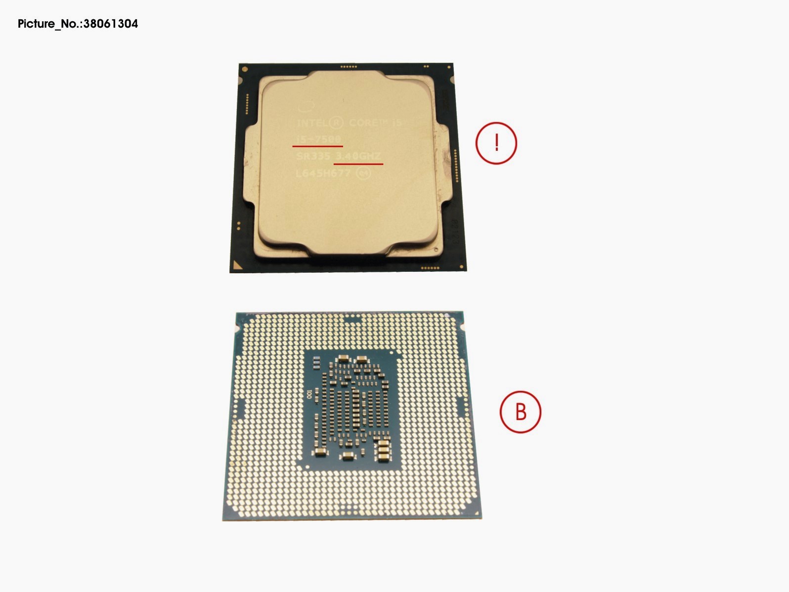 CPU CORE I5-7500 3.4GHZ 65W