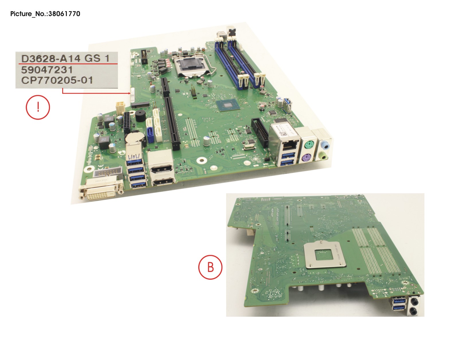 MAINBOARD D3628A