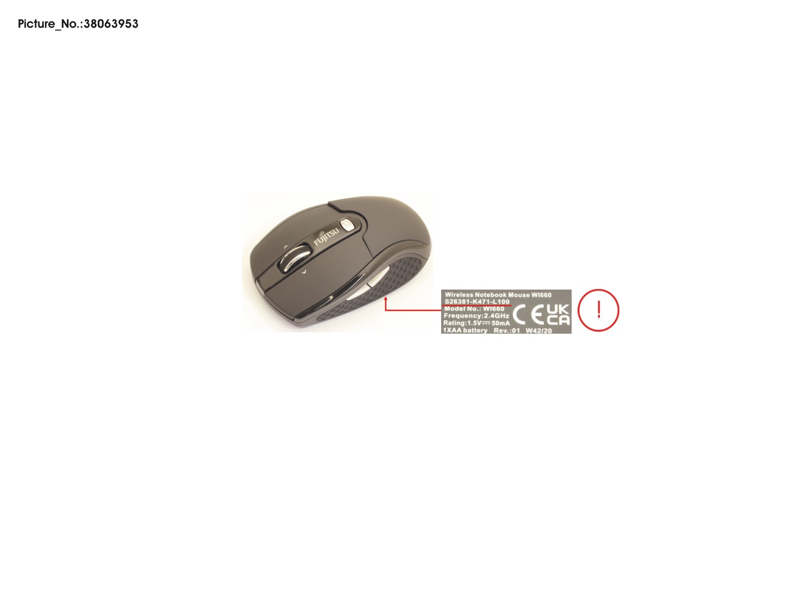WIRELESS NOTEBOOK MOUSE WI660