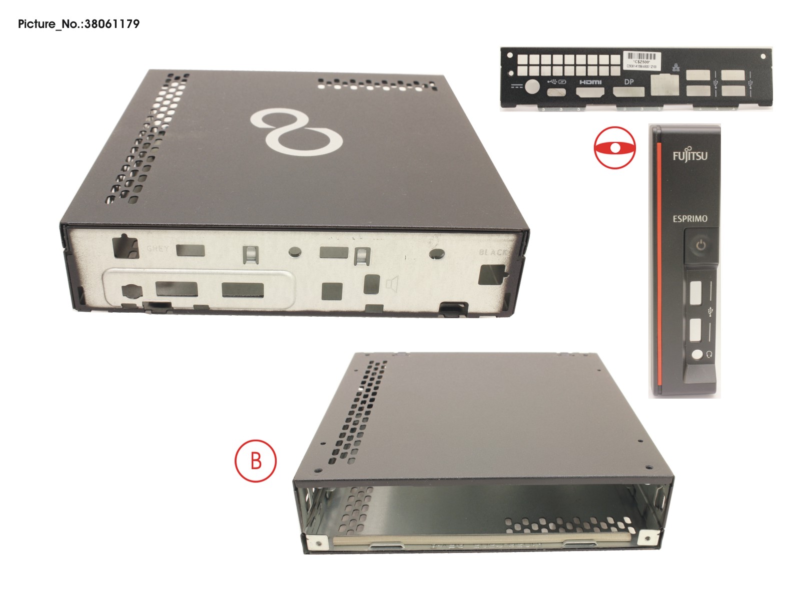 FUJITSU CHASSIS KIT ESPRIMO G558