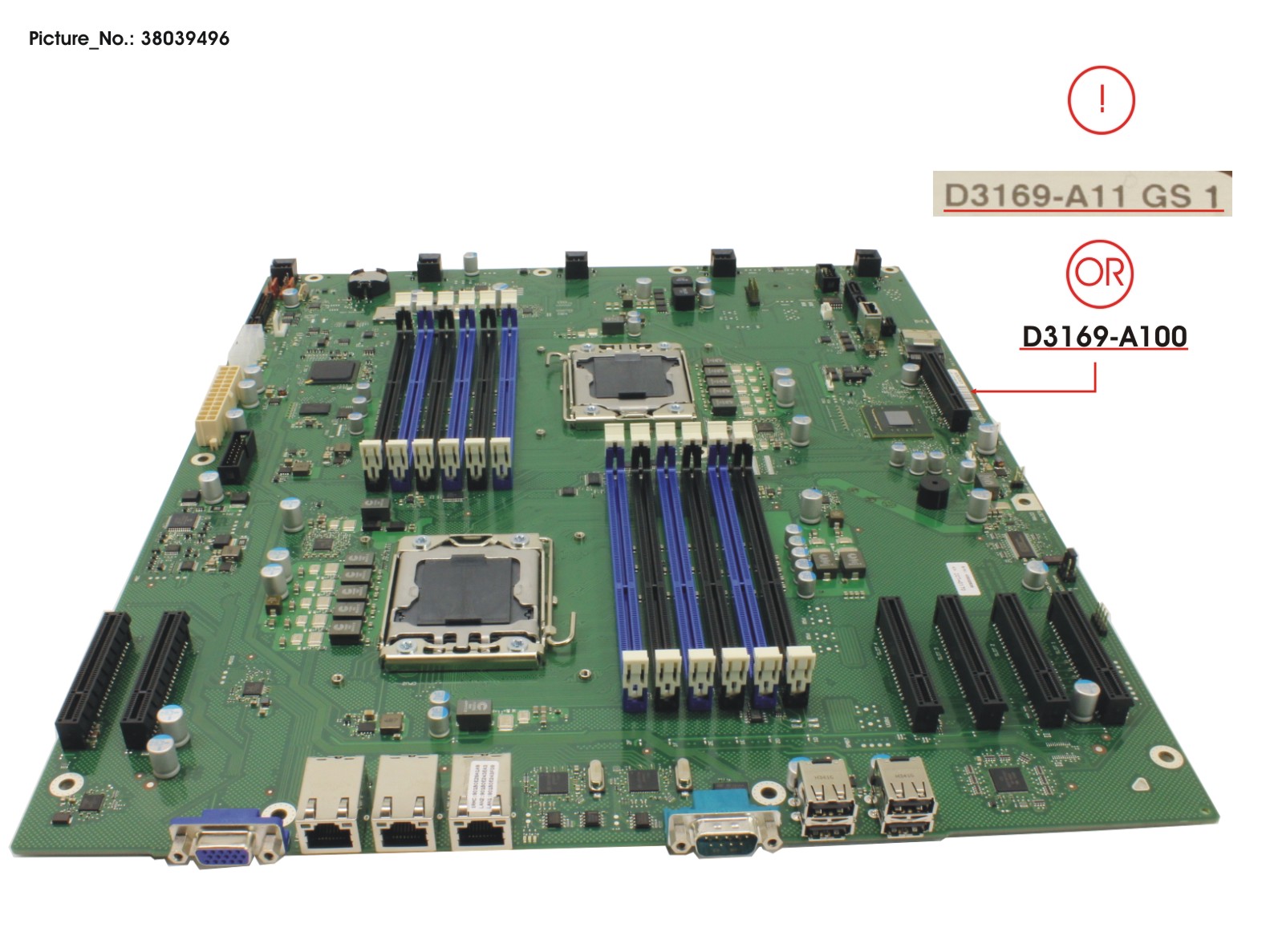 Fujitsu HAUPTPLATINE, MAINBOARD, MOTHERBOARD - refurbished