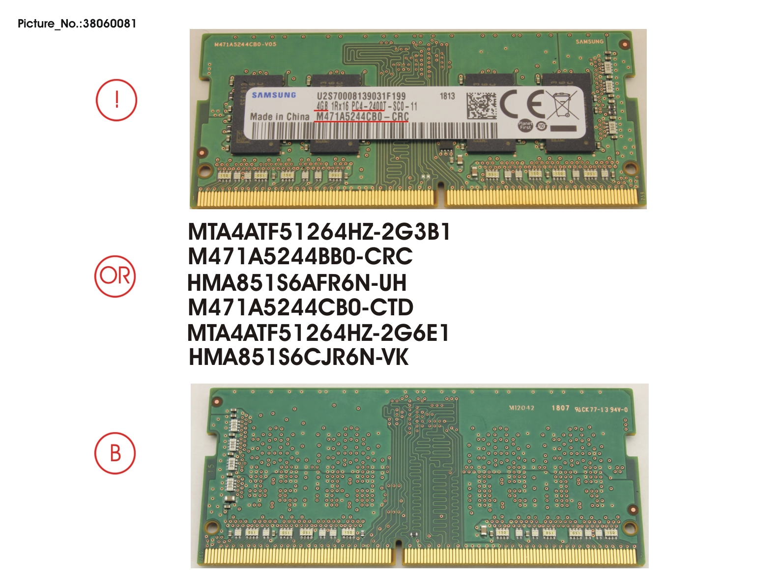 MEMORY 4GB DDR4-2400