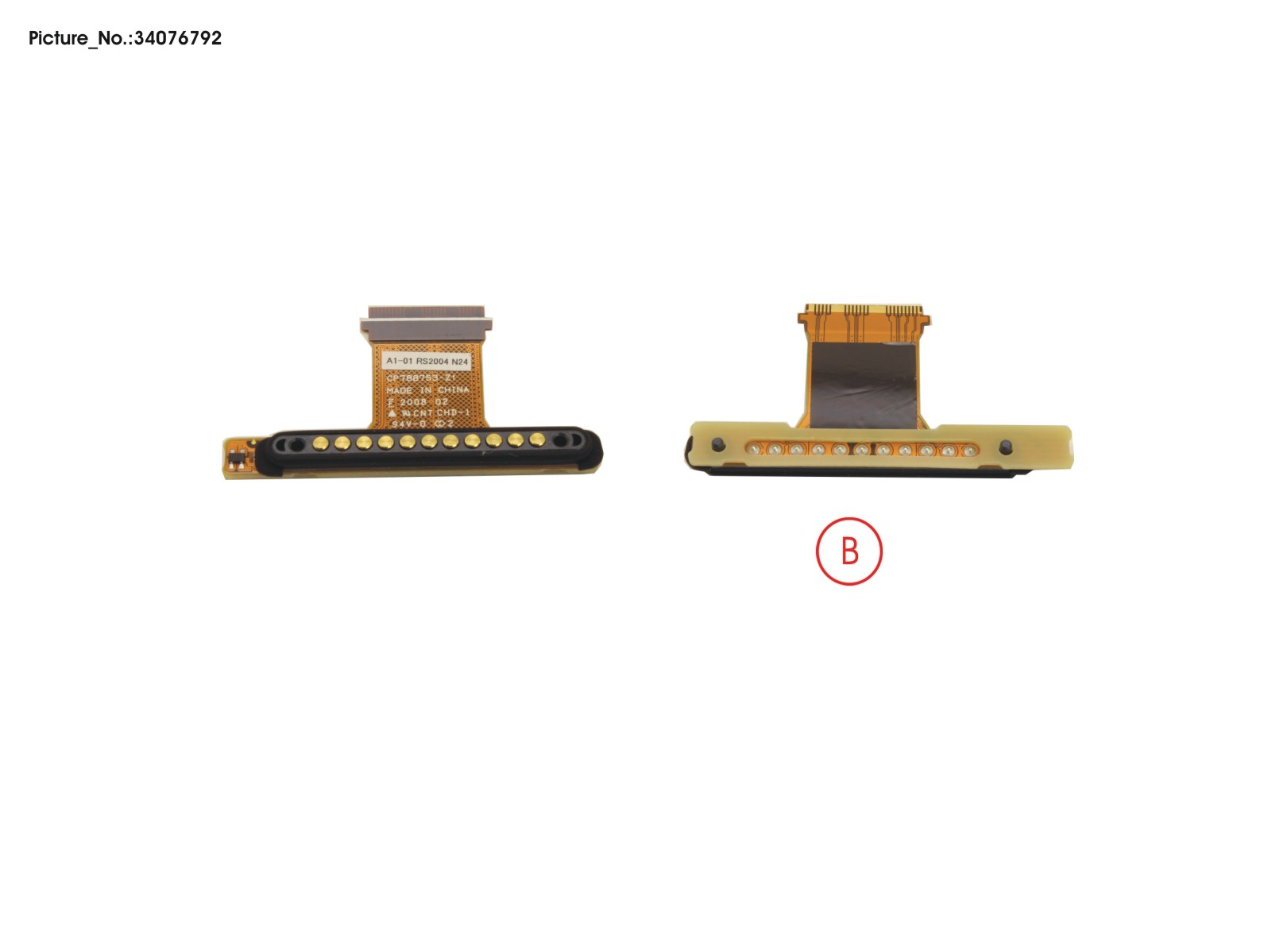 DOCKING CONNECTOR INCL. FPC, SHEET