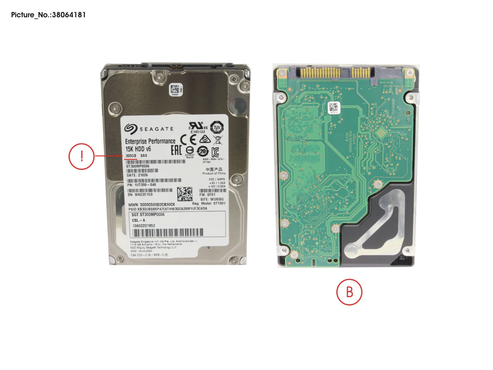 HD SAS 12G 300GB 15K SFF HP EP HD SAS 12G 300GB 15K SFF HP EP