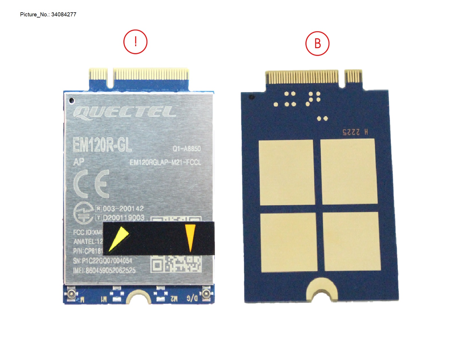 WWAN MODULE EM120R-GL (4G)