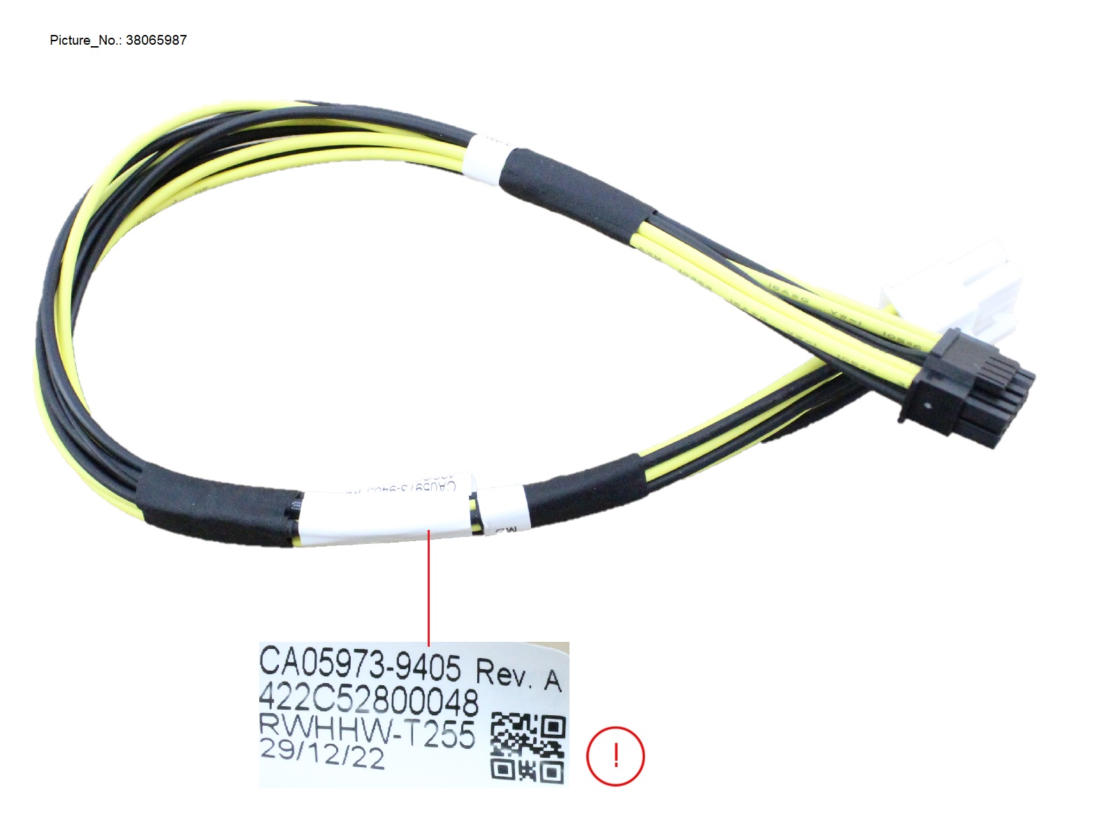 FUJITSU POWER CABLE FOR GPGPU (PCIE-12P) (H100)