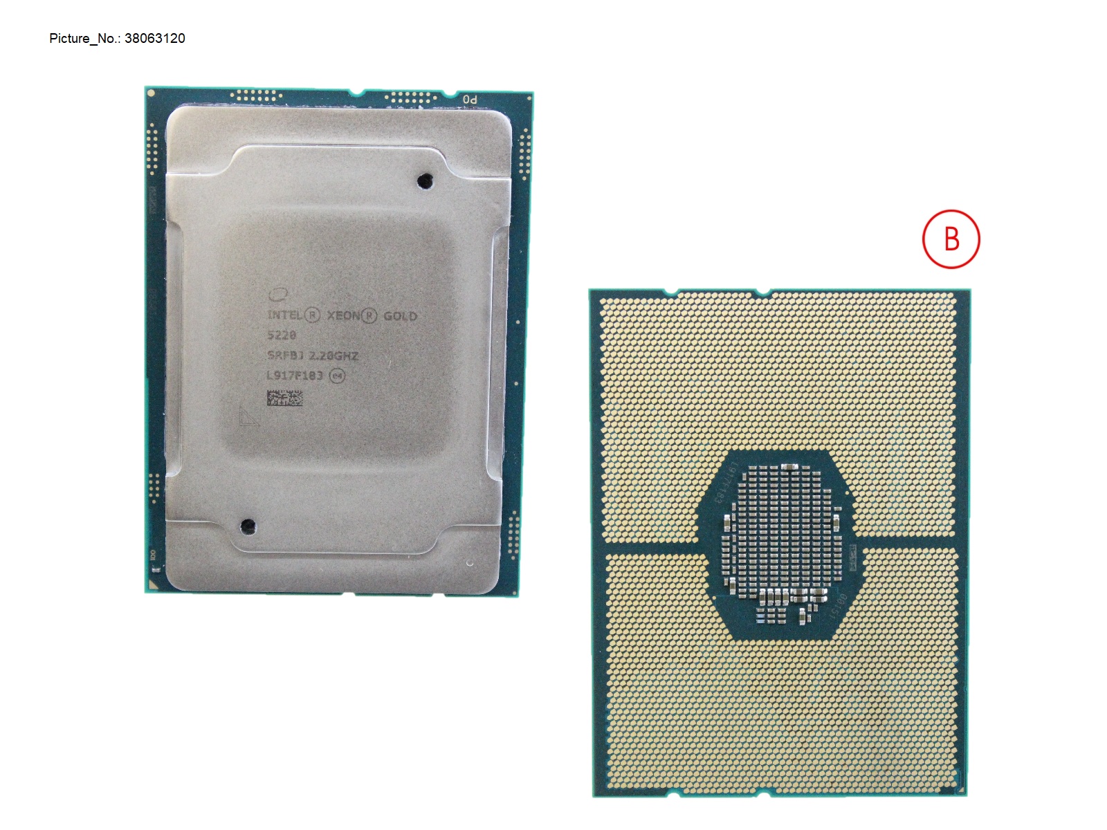 CPU INTEL XEON GOLD 5220 2200 125W