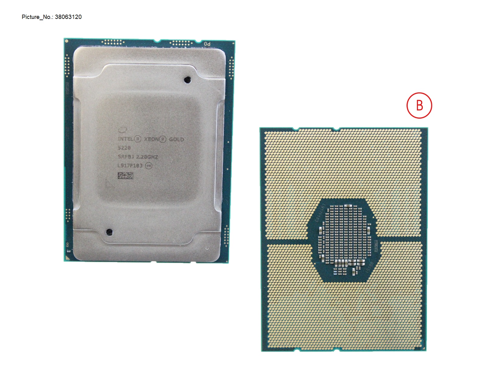 CPU INTEL XEON GOLD 5220 2200 125W CPU INTEL XEON GOLD 5220 2200 125W