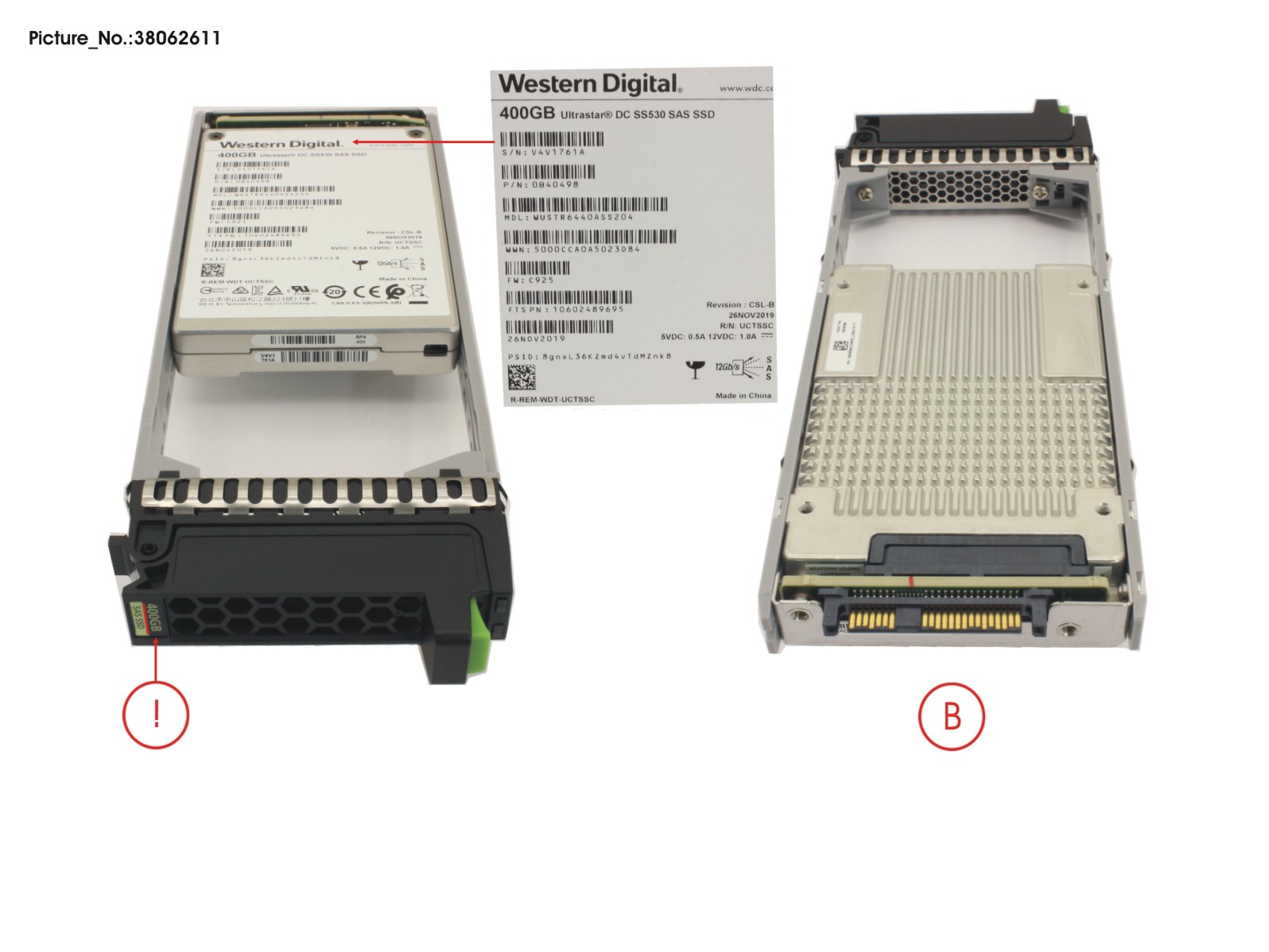 JX40 S2 TLC SSD 400GB MU