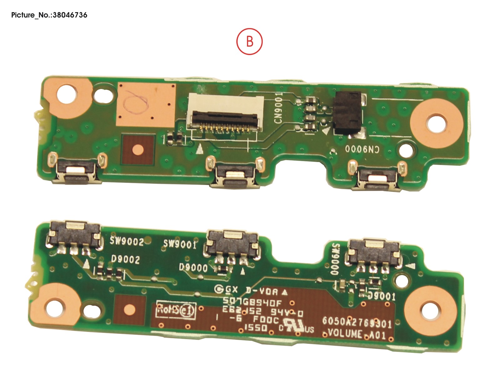 FUJITSU SUB BOARD, SWITCH