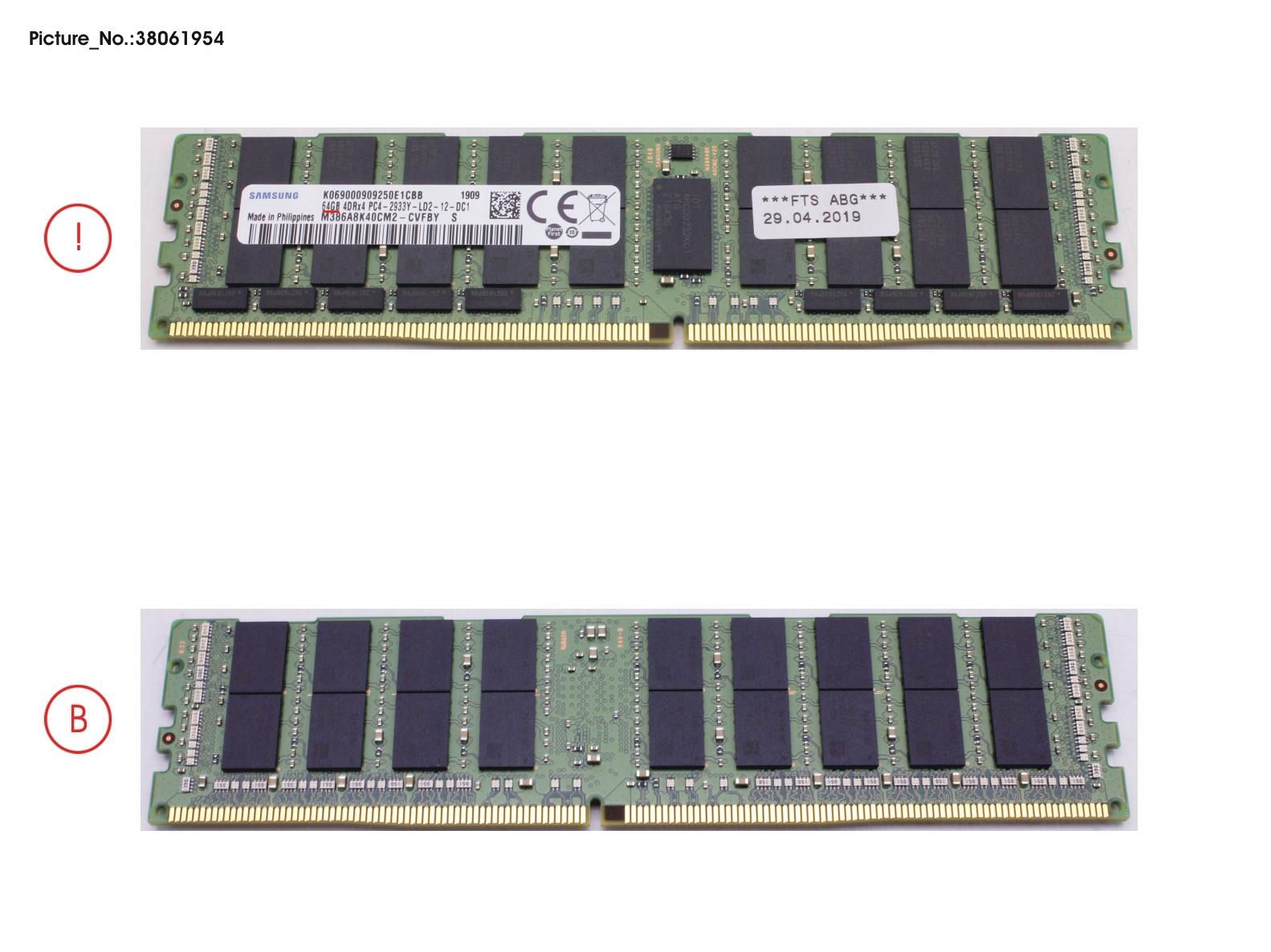 64GB (1X64GB) 4RX4 DDR4-2933 LR ECC 64GB (1X64GB) 4RX4 DDR4-2933 LR ECC