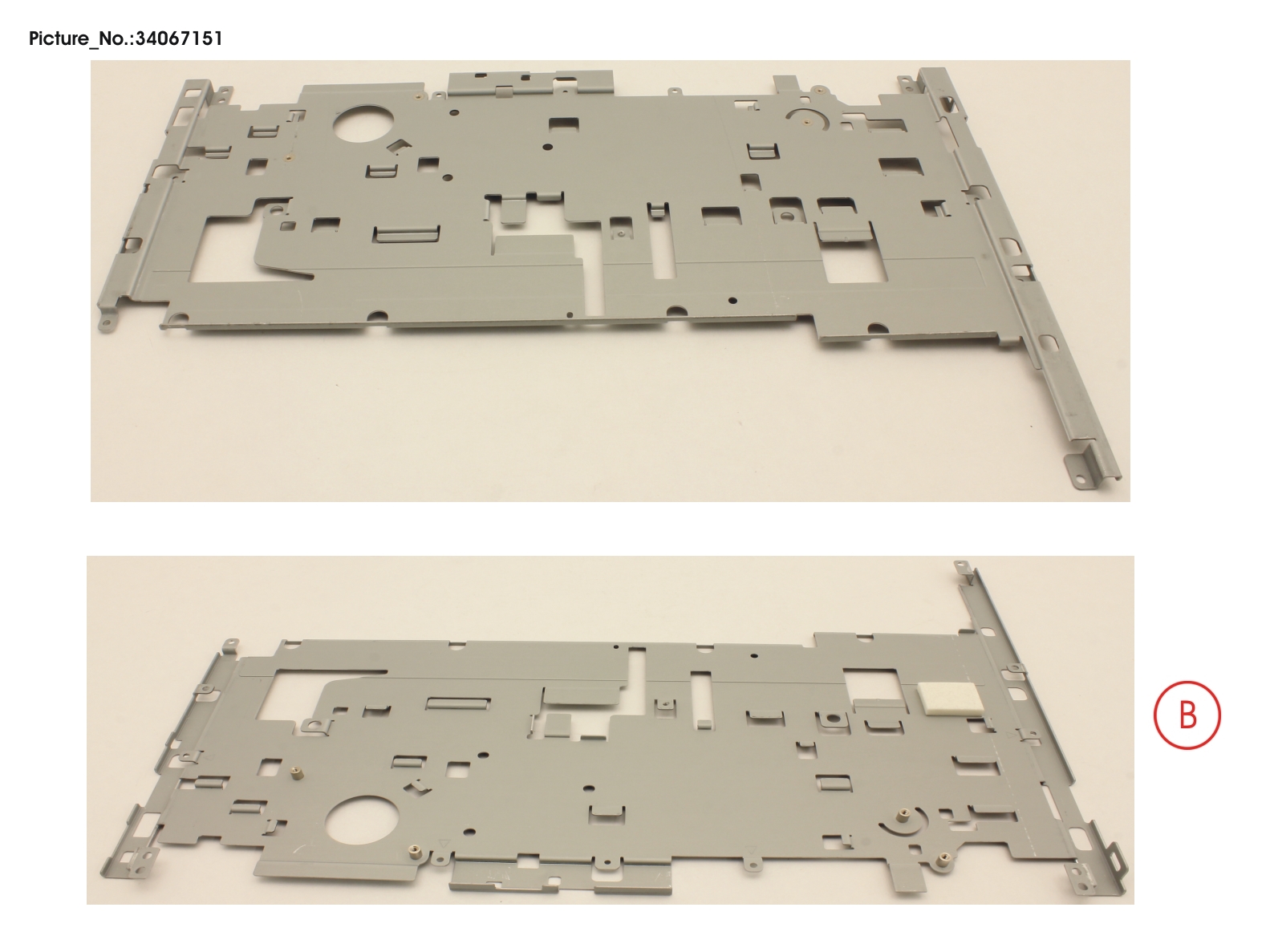 KEYBOARD SUPPORT PLATE