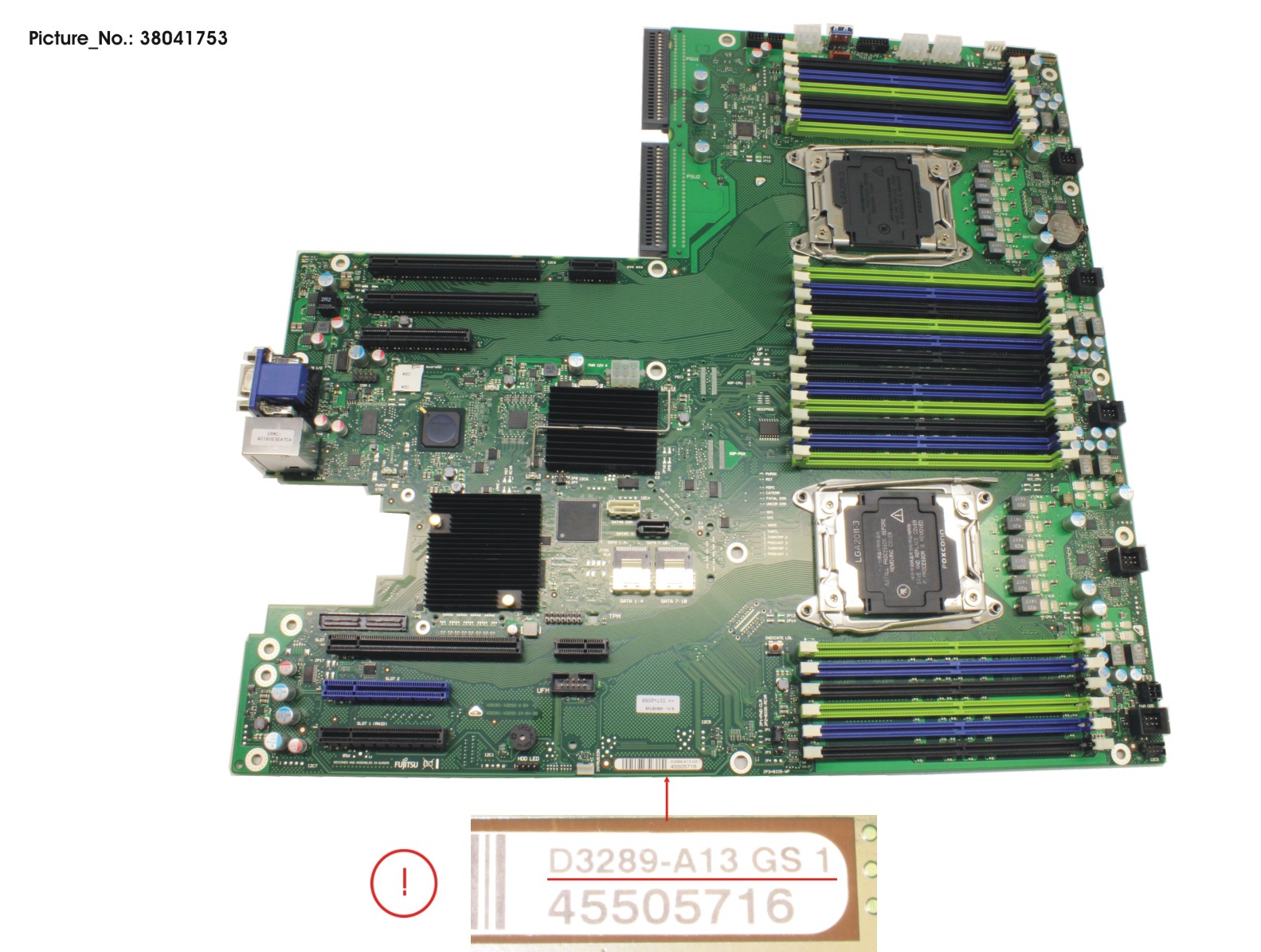 FUJITSU SYSTEMBOARD RX2540M1