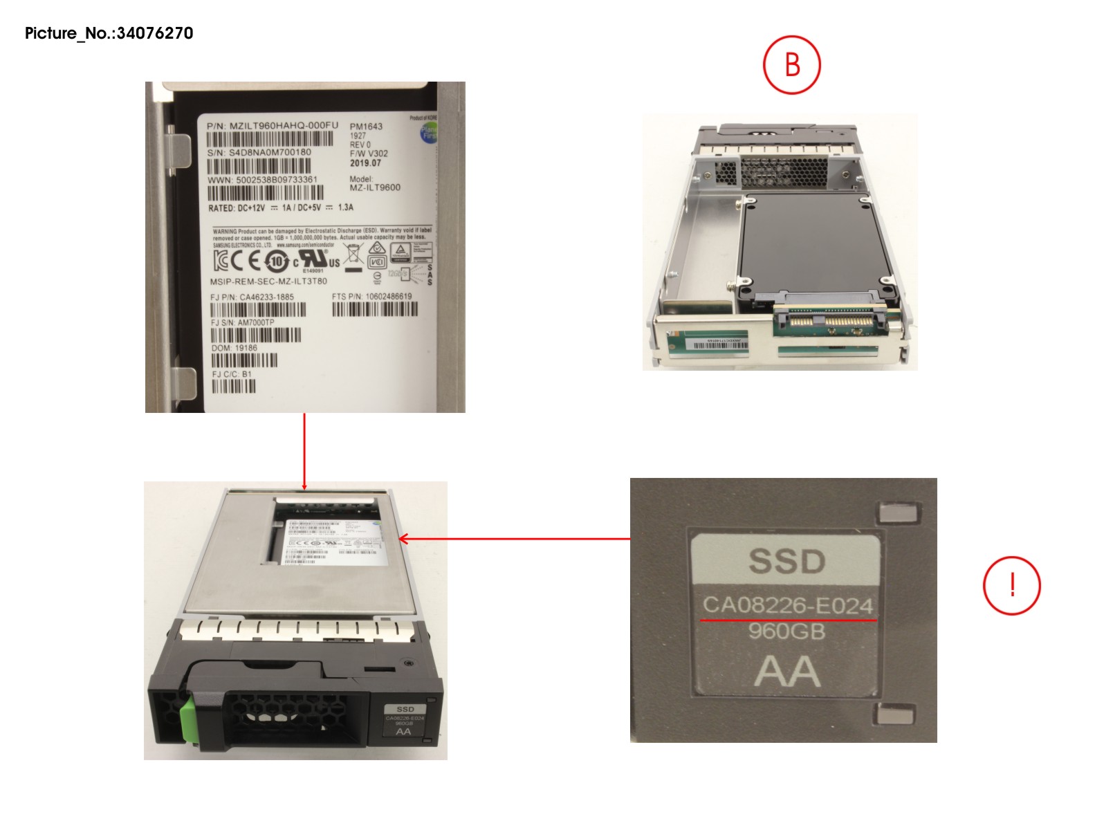 DX S3/S4 SSD SAS 3.5 960GB DWPD1 12G