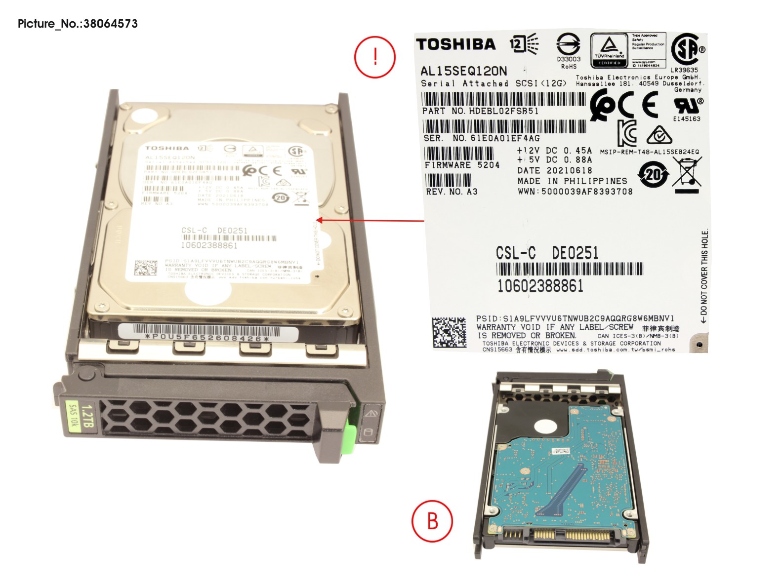 HD SED SAS 12G 1,2TB 10K SFF 512N HP EP