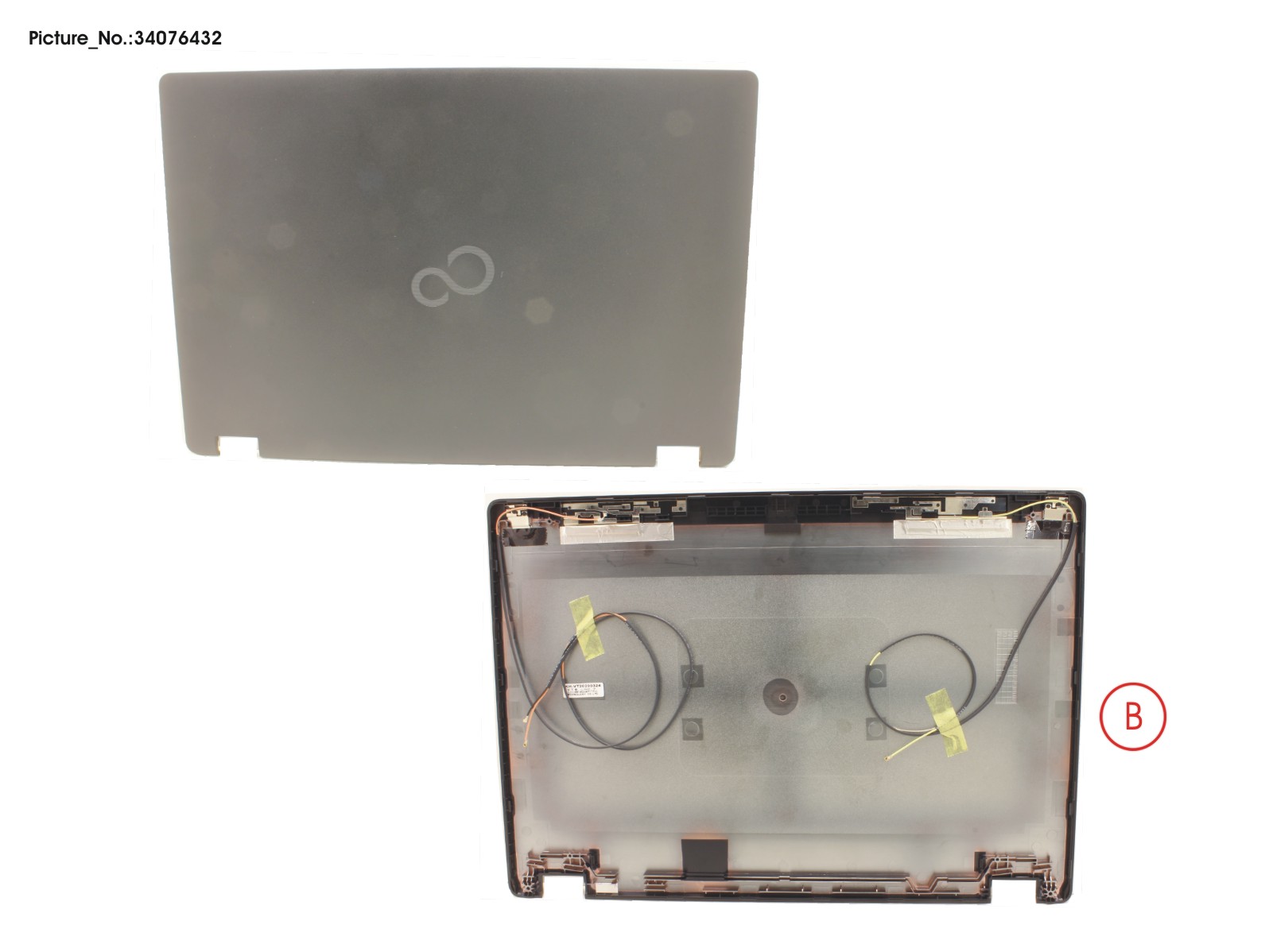 LCD BACK COVER ASSY (HD) LCD BACK COVER ASSY (HD)