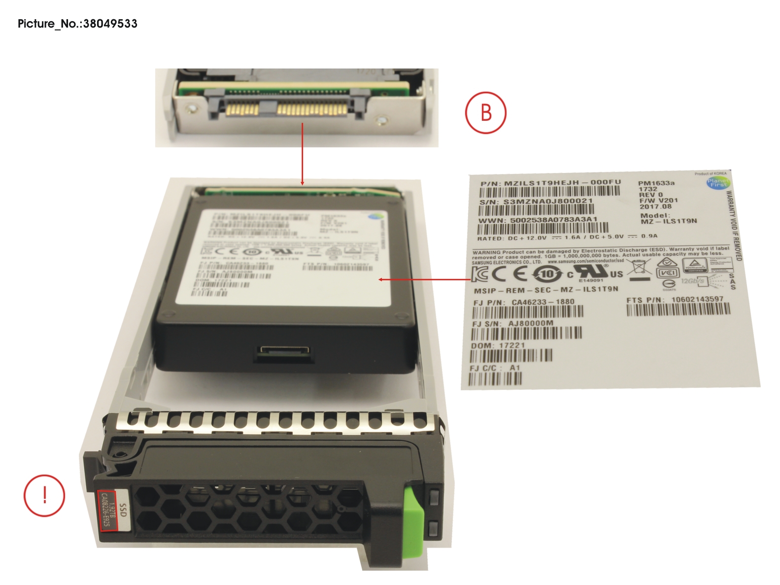 DX S4 MLC SSD SAS 2.5 1.92TB 12G