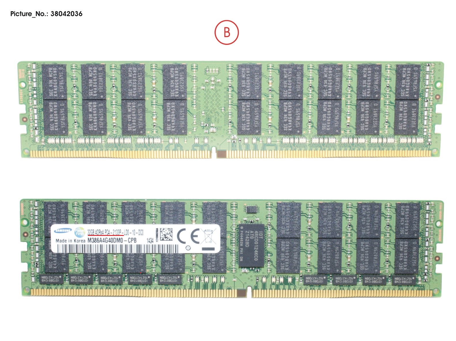 MEMORY 32GB DDR4-2133 LR MEMORY 32GB DDR4-2133 LR