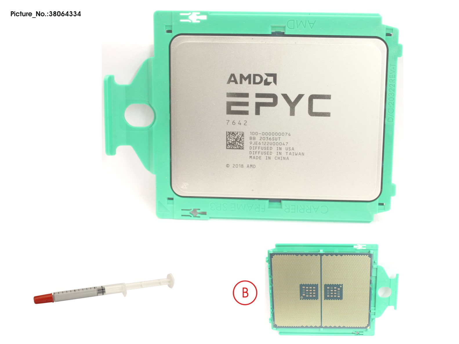 CPU SPARE AMD EPYC 7642 CPU SPARE AMD EPYC 7642