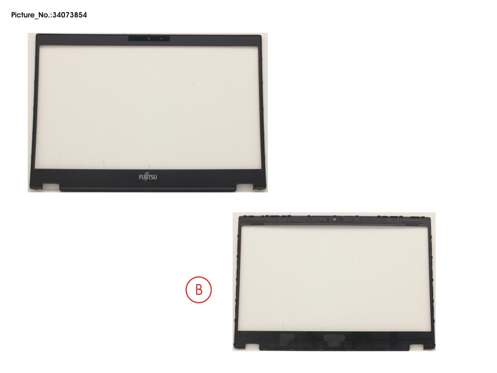 FUJITSU LCD FRONT COVER (FOR CAM)