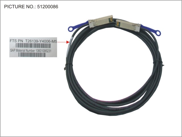 SFP+ ACTIVE TWINAX CABLE 5M