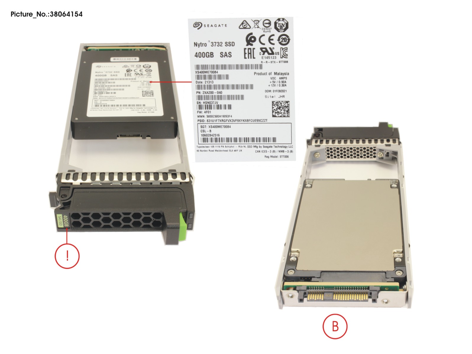 JX40 S2 TLC SSD 400GB WI