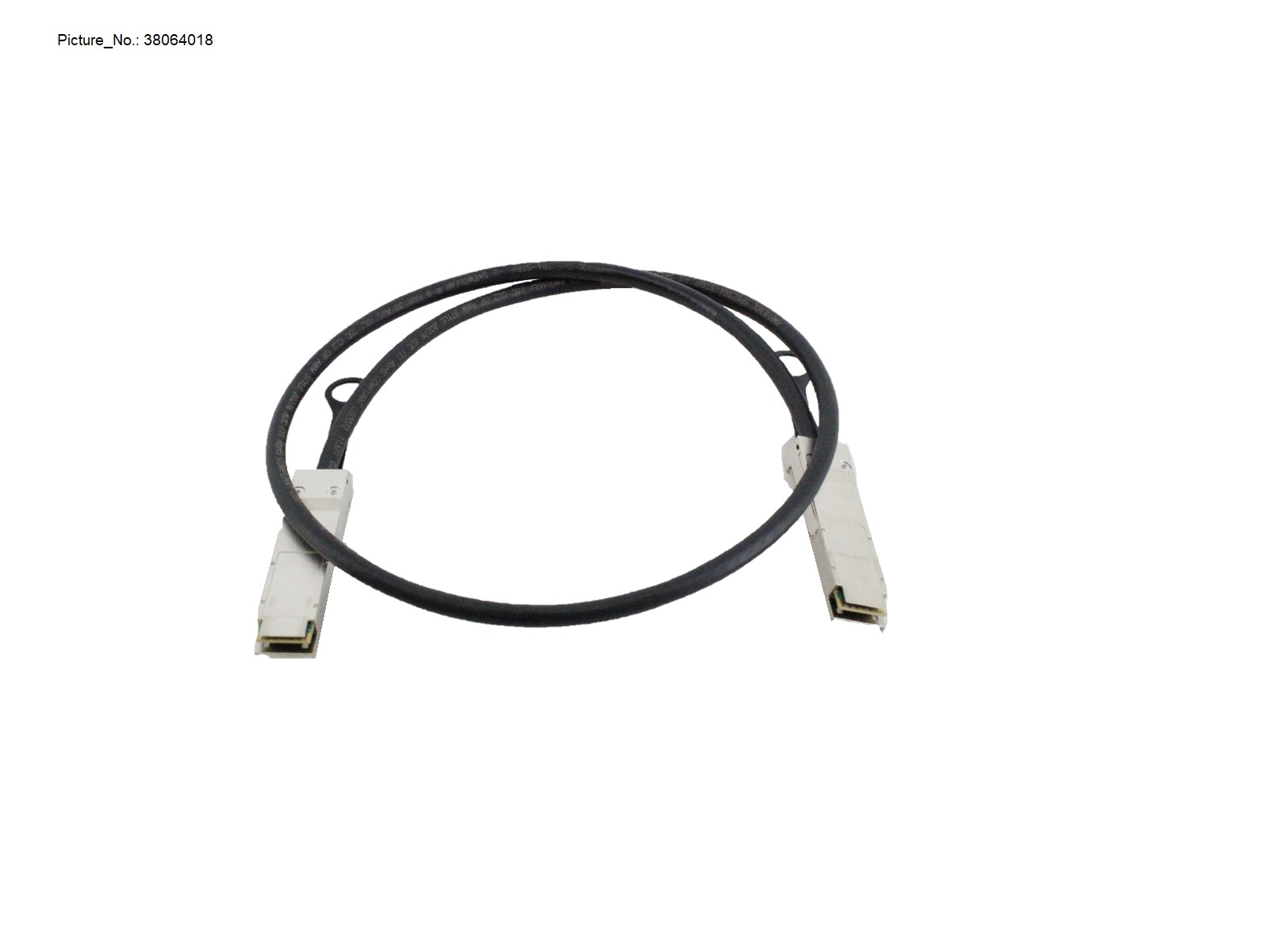 40GBE QSFP CABLE 1M (STACKING) 40GBE QSFP CABLE 1M (STACKING)