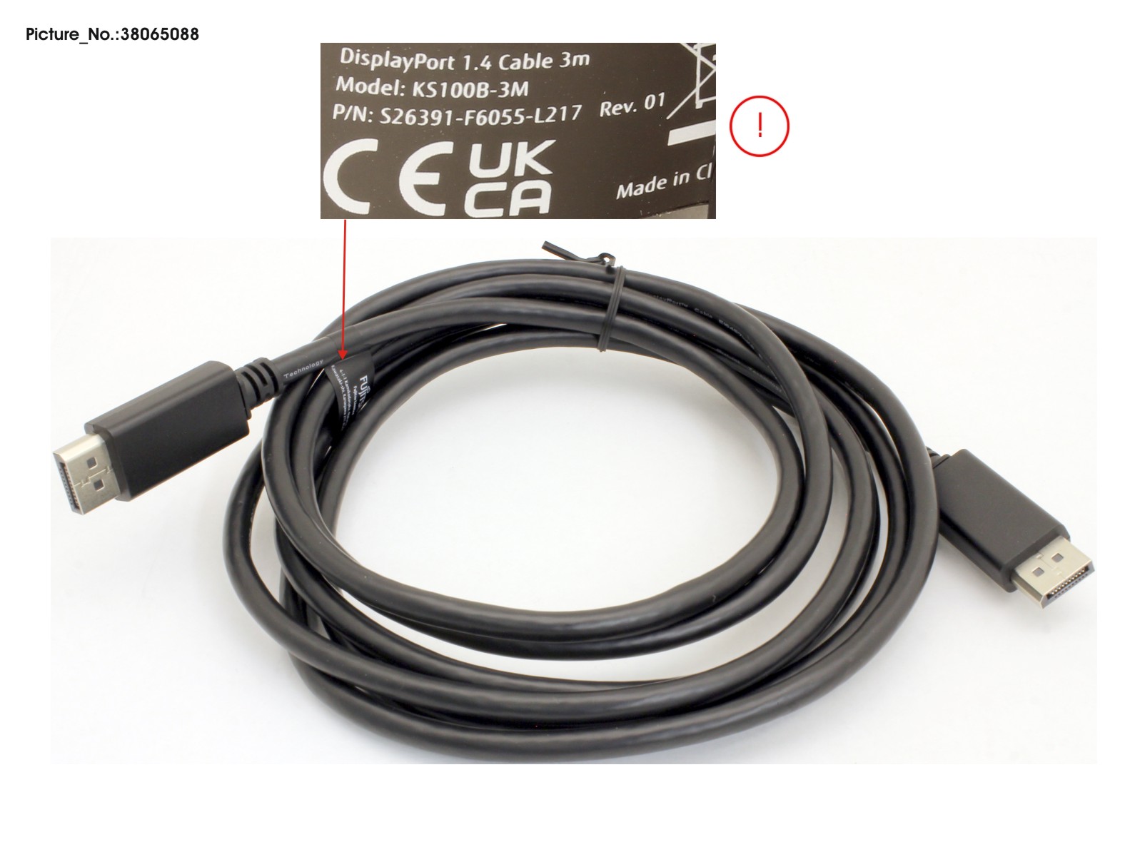 DP TO DP 1.4 CABLE 3M
