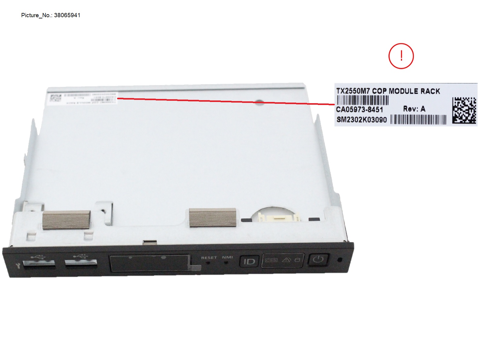 TX2550M7_COP MODULE- RACK